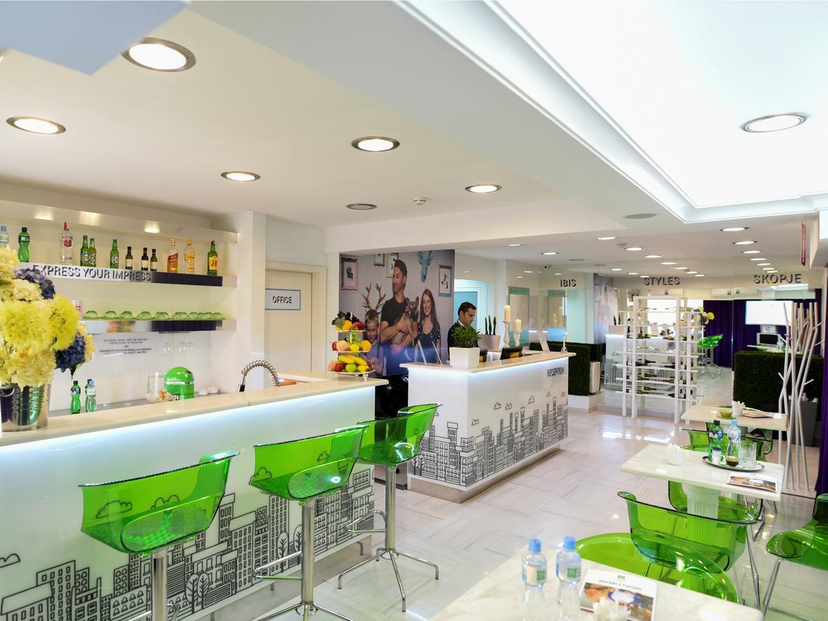 Ibis Styles Skopje Hotell Exteriör bild