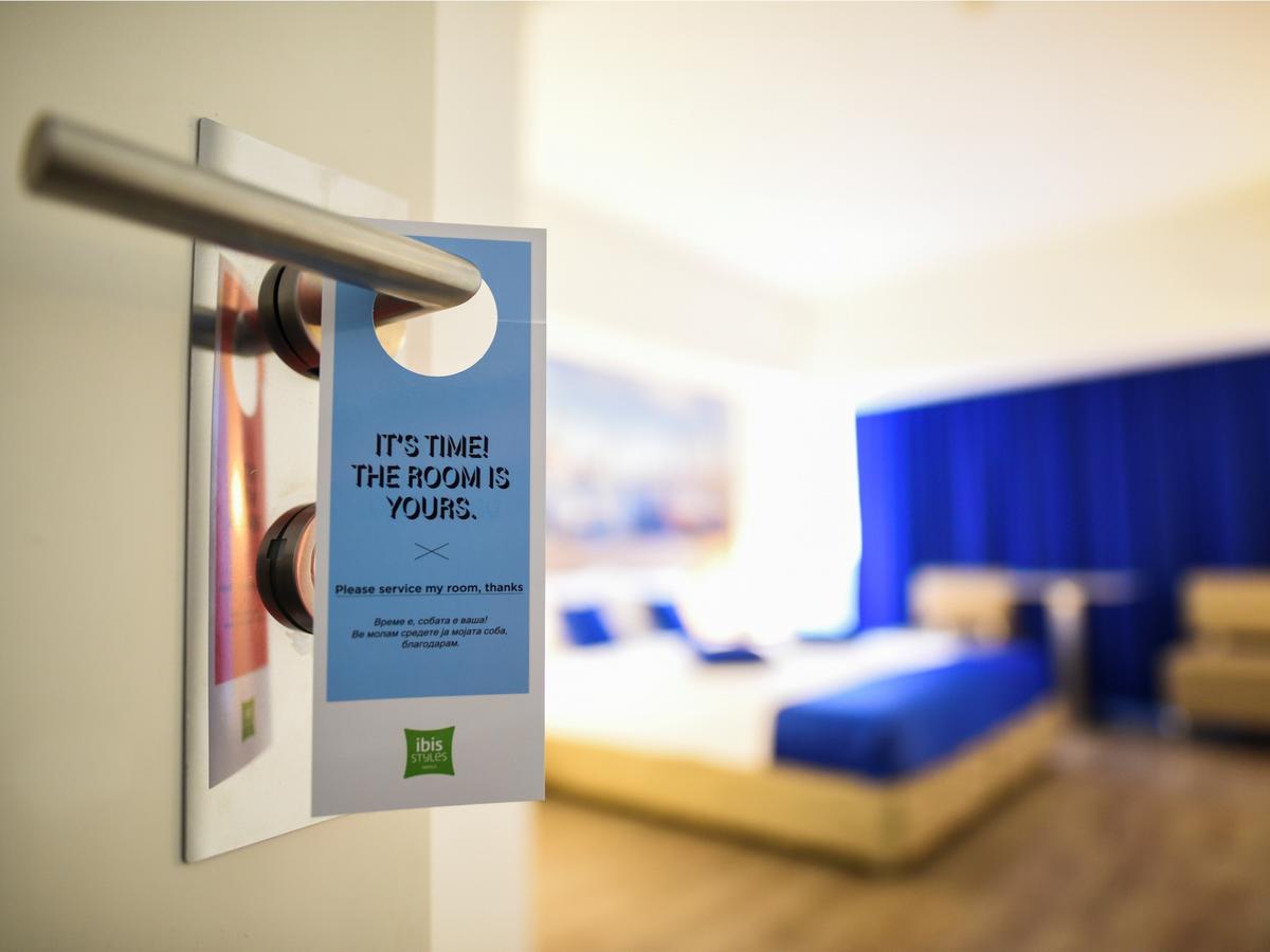 Ibis Styles Skopje Hotell Exteriör bild